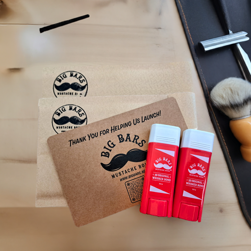 Big Bars Mustache Bond - double pack