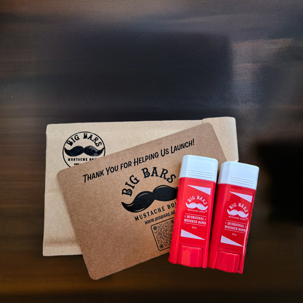Big Bars Mustache Bond - double pack